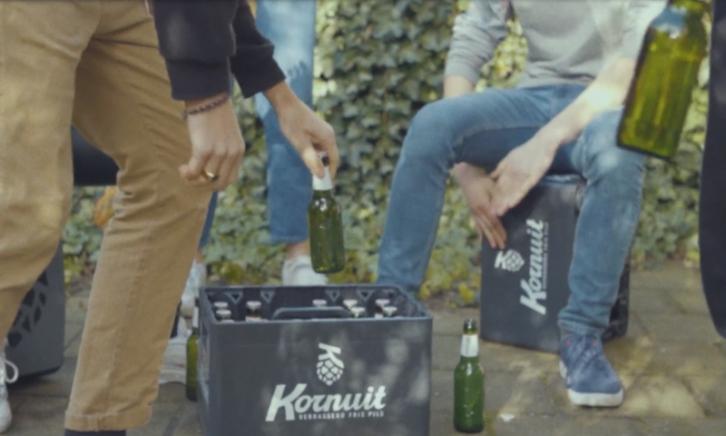 Kornuit krat is duurzaam